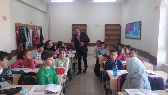 İlçe Milli Eğitim Müdürümüz Mehmet KURT, Fen lisesi, Şehit İbrahim Akarsu imam hatip orta okulu ve Tomarza kütüphanesi ziyareti