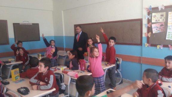 İlçe Milli Eğitim Müdürümüz Sayın Mehmet KURT, Toklar, Üçkonak ve Avşar obası köy okullarını ziyaret etti